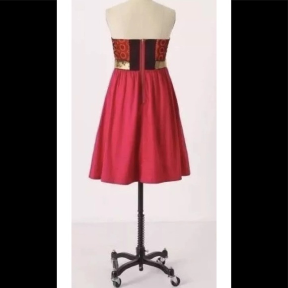 💘 Anthropologie Floreat Subcontinent Dress 💘 - Picture 3 of 8